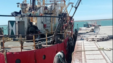 Se iniciaron las refacciones en el muelle de Puerto San Julián