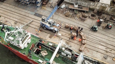 Mientras se suceden los conflictos con la estiba en Puerto Deseado la actividad pesquera no para de crecer en los puertos de Bahía y Rosales