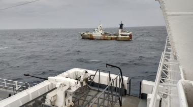 Detectan otra vez al buque portugués Calvao pescando ilegalmente