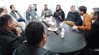 La Unidad Ejecutora Portuaria mantuvo reuniones en Puerto Deseado.