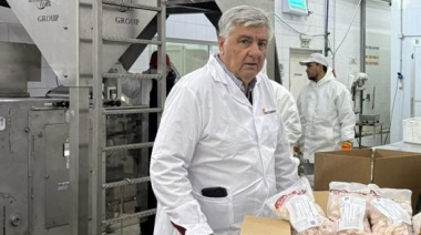 López Cazorla visitó plantas pesqueras en Comodoro Rivadavia