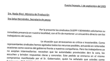 Estibadores y apuntadores exigen soluciones ante la falta de descargas en el puerto deseadense