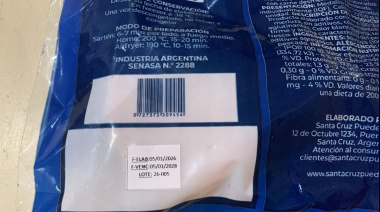 Decomisan productos elaborados por la firma estatal Santa Cruz S.A.U. por graves irregularidades sanitarias