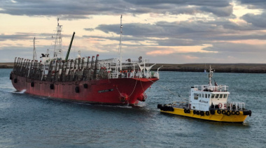 Llegaron los primeros poteros al puerto deseadense
