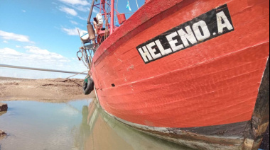 Se hundió el pesquero Heleno A y buscan intensamente a su maquinista