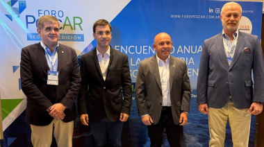 Nacho Torres propuso bajar retenciones y reinvertir en la pesca para mejorar la competitividad