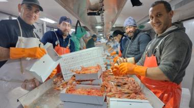 Quedó habilitada a partir de ahora la pesca de langostino en las cuatro subáreas prospectadas