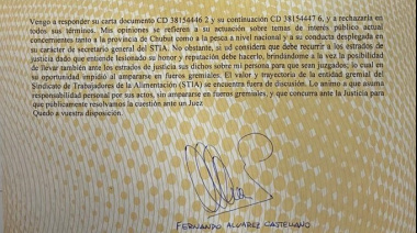 Álvarez Castellano redobló la apuesta y desafió a Núñez a litigar sin fueros gremiales
