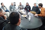 La Unidad Ejecutora Portuaria mantuvo reuniones en Puerto Deseado.