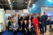 El Embajador de Argentina participó de la inauguración del Stand Mar Argenino en la Feria Conxemar 