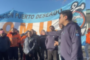 El SOMU reunió a marineros frente al puerto y reafirmó el rechazo a la baja del plus por producción