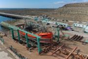 Reactivan el astillero de Caleta Olivia con una inversión superior a 10 millones de dólares
