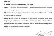 La Secretaría de Pesca de Chubut prorrogó de manera excepcional la operatoria de Pesquera Deseado en la planta de Alpesca