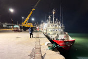 Arribó a Puerto Deseado el primer buque que participó de la prospección