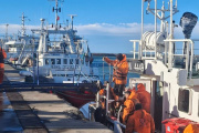 Puerto Deseado recupera movimiento con una seguidilla de descargas de buques tangoneros