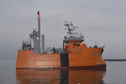 Botaron el buque pesquero “San Severo”, una nueva incorporación para la flota de Rawson