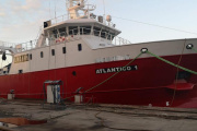 Denuncian el faltante de 600 kilos de langostino durante la descarga de un buque de Newsan y Profand