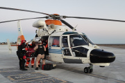 Prefectura aeroevacuó a un tripulante del congelador tangonero Magdalena